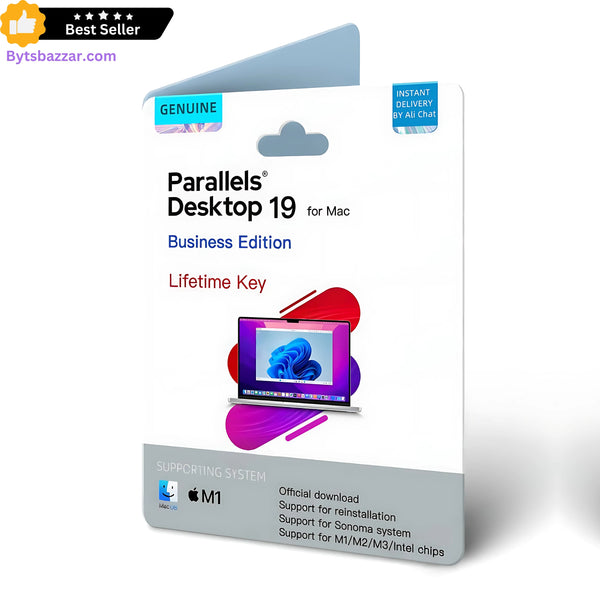 Parallels Desktop 19 for Mac Lifetime Key Genuine Licence Online Activation Virtual Machine Software